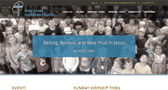 Desktop Screenshot of holycrosslcms.net